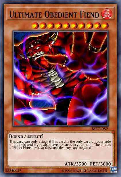 Ultimate Obedient Fiend - MFC-082 - Common - Unlimited