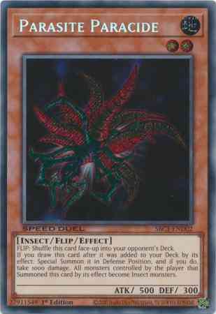 Parasite Paracide - SBC1-END02 - Secret Rare - 1st Edition