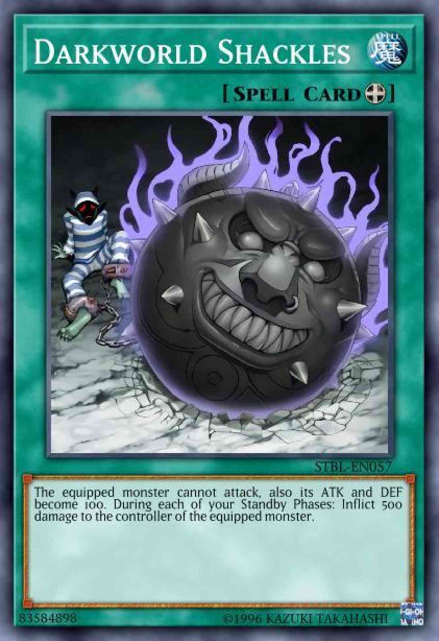 Darkworld Shackles - BP01-EN083 - Starfoil Rare - Unlimited