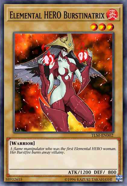 Elemental HERO Burstinatrix - YSD-EN008 - Common - Unlimited