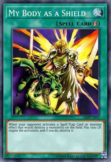 My Body as a Shield - PGL2-EN074 - Gold Rare - Unlimited