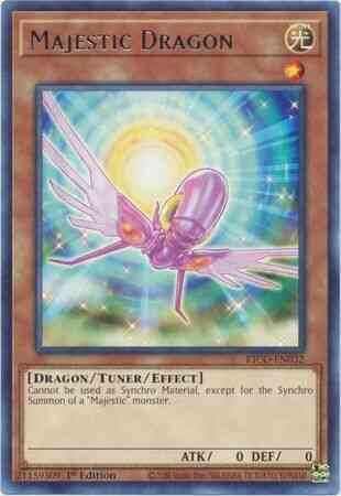 Majestic Dragon - KICO-EN032 - Rare - 1st Edition