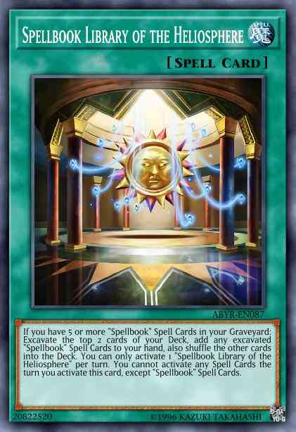 Spellbook Library of the Heliosphere - AP05-EN025 - Common - Unlimited