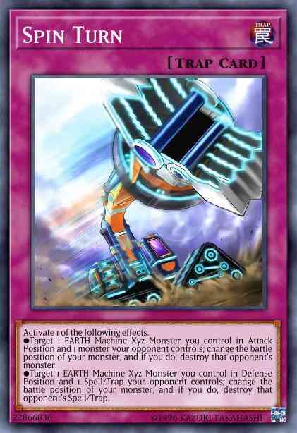 Spin Turn - INCH-EN013 - Super Rare - 1st Edition