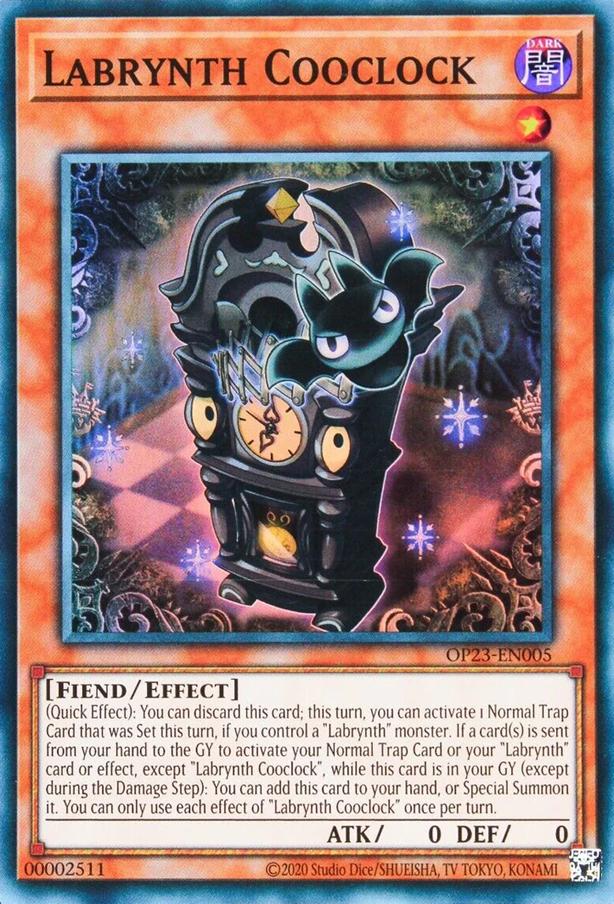 Labrynth Cooclock - OP23-EN005 - Super Rare - Unlimited