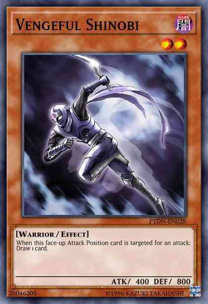 Vengeful Shinobi - PTDN-EN028 - Common - Unlimited