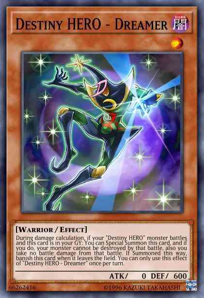 Destiny HERO - Dreamer - BLLR-EN024 - Ultra Rare - 1st Edition