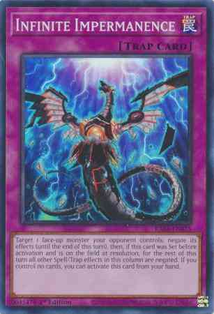 Infinite Impermanence - RA01-EN075 - Super Rare - 1st Edition