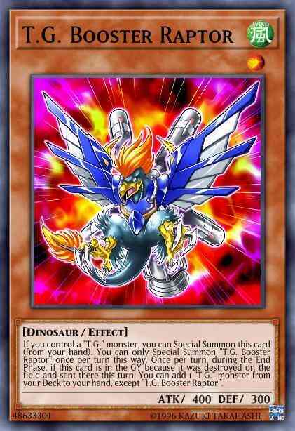 T.G. Booster Raptor - SAST-EN010 - Common - Unlimited