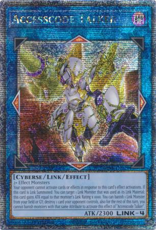Accesscode Talker - New Art - RA04-EN079 - Quarter Century Secret Rare - 1st Edition