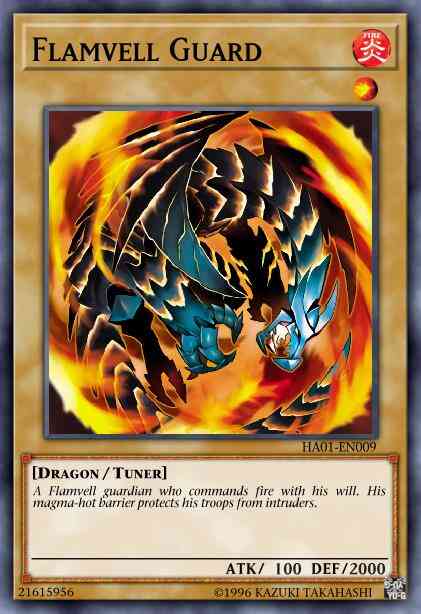 Flamvell Guard - HA01-EN009 - Super Rare - Limited
