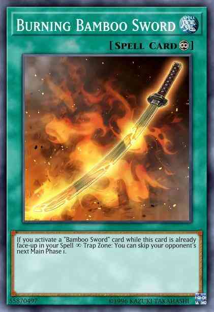 Burning Bamboo Sword - CIBR-EN066 - Short Print - Unlimited