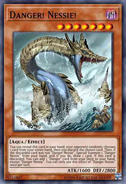 Danger! Nessie! - CYHO-EN083 - Secret Rare - Unlimited