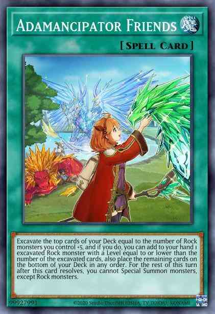 Adamancipator Friends - ROTD-EN061 - Secret Rare - 1st Edition