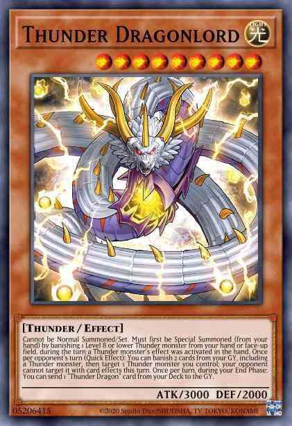 Thunder Dragonlord - ETCO-EN025 - Common - 1st Edition