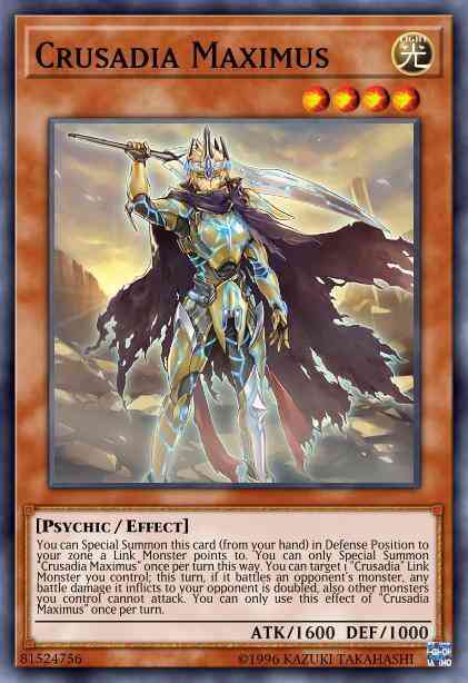 Crusadia Maximus - CYHO-EN010 - Super Rare - Unlimited