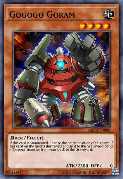 Gogogo Goram - NECH-EN092 - Common - 1st Edition