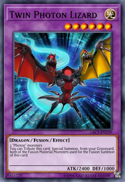 Twin Photon Lizard - SP14-EN020 - Common - 1st Edition