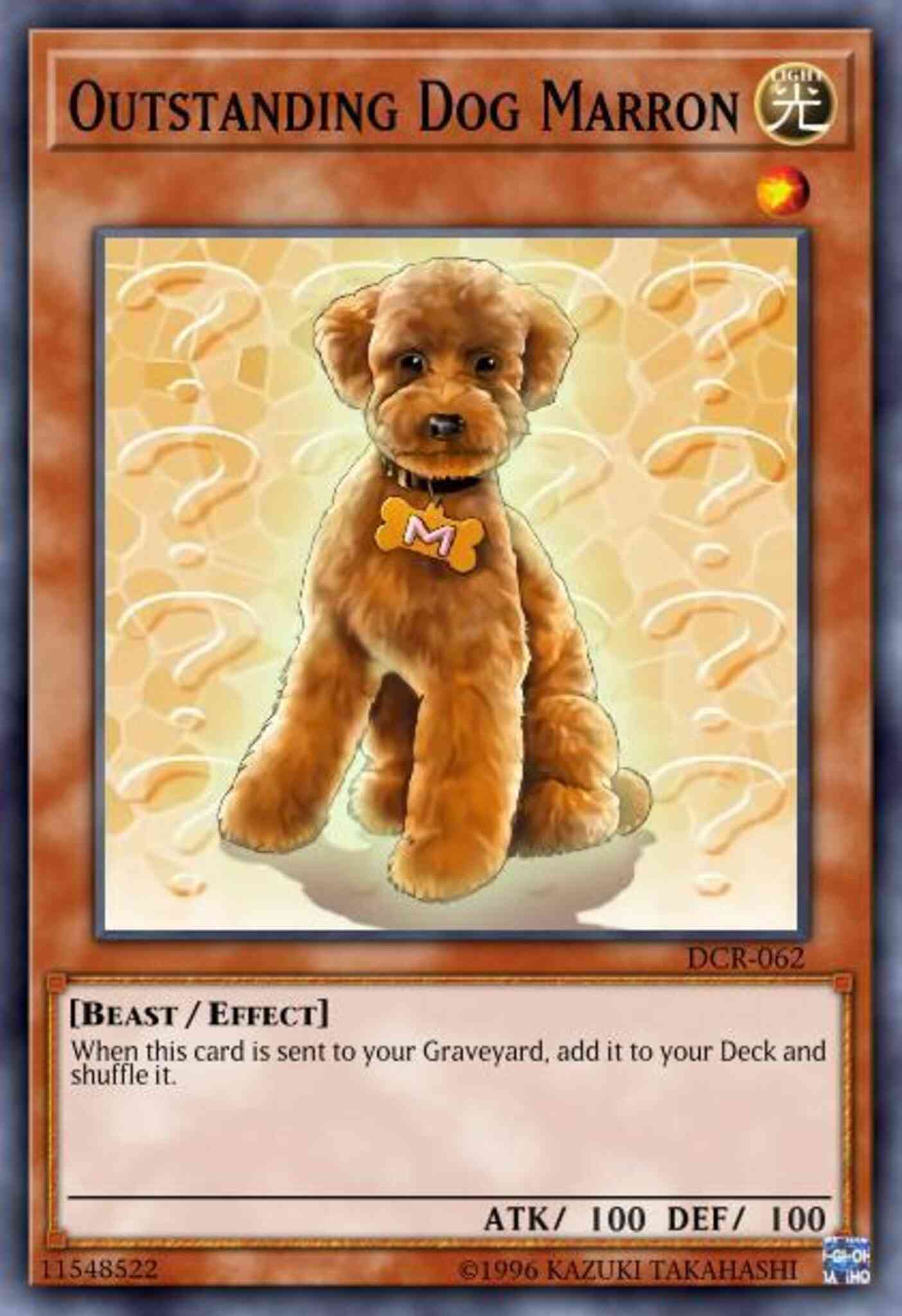 Outstanding Dog Marron - DR1-EN224 - Common - Unlimited