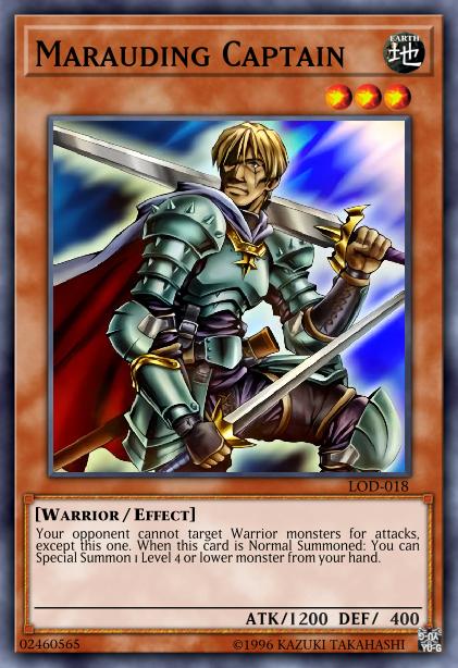 Marauding Captain - LOD-018 - Ultra Rare - 1st Edition