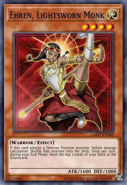 Ehren, Lightsworn Monk - SDLI-EN011 - Common - 1st Edition