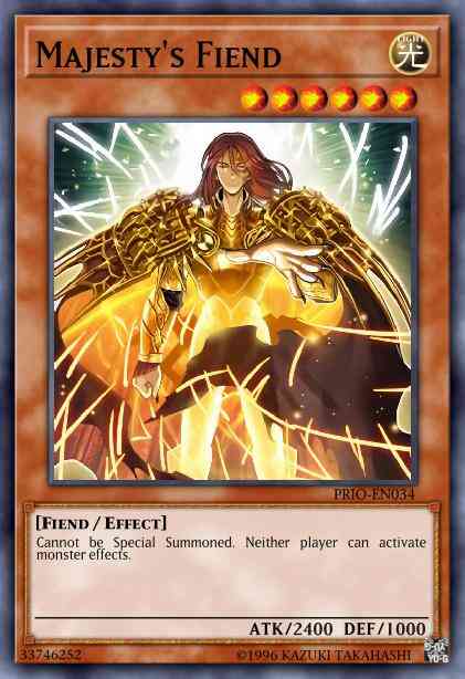 Majesty's Fiend - DUDE-EN035 - Ultra Rare - 1st Edition
