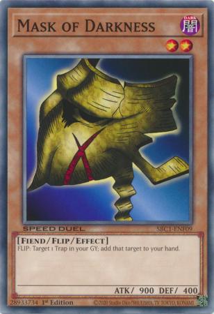 Mask of Darkness - SBC1-ENF09 - Common - 1st Edition