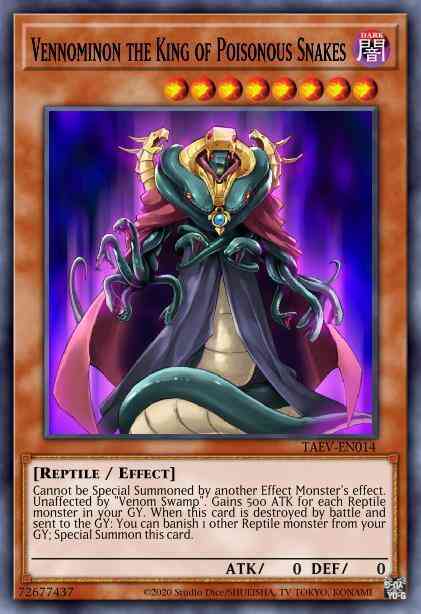 Vennominon the King of Poisonous Snakes - LCGX-EN192 - Super Rare - Unlimited
