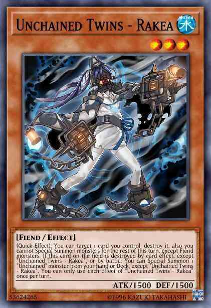 Unchained Twins - Rakea - CHIM-EN009 - Rare - Unlimited