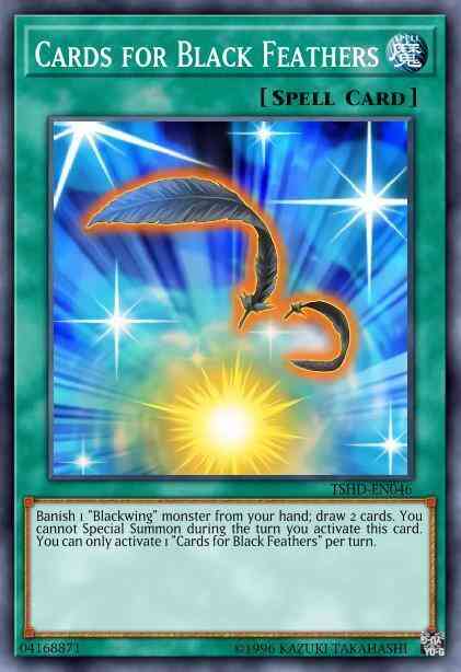 Cards for Black Feathers - TSHD-EN046 - Ultra Rare - Unlimited
