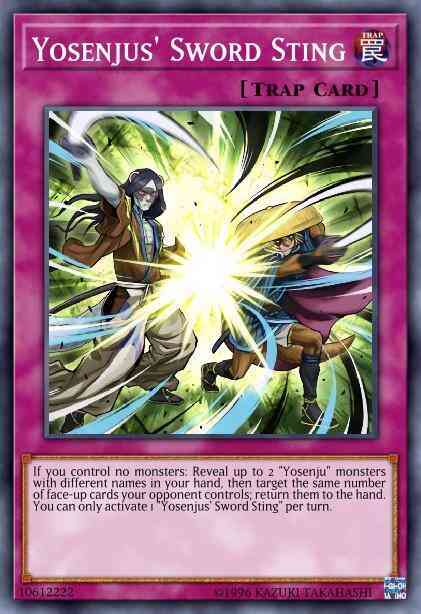 Yosenjus' Sword Sting - RIRA-EN071 - Common - 1st Edition