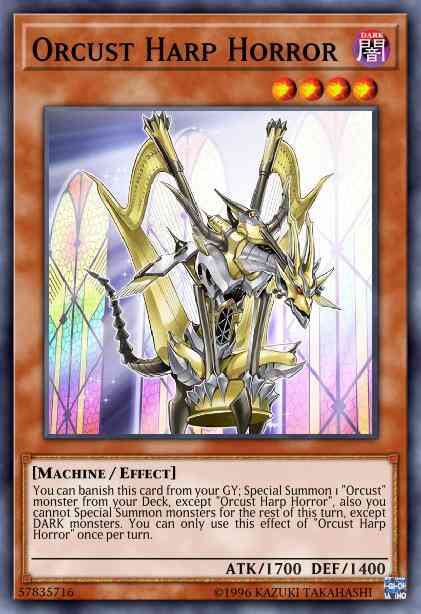 Orcust Harp Horror - OP11-EN007 - Super Rare - Unlimited