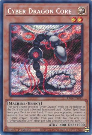 Cyber Dragon Core - RA04-EN013 - Secret Rare - 1st Edition