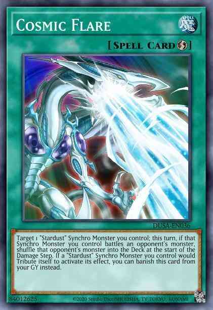 Cosmic Flare - DUSA-EN036 - Ultra Rare - 1st Edition