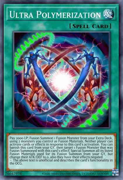 Ultra Polymerization - MP18-EN014 - Secret Rare - 1st Edition