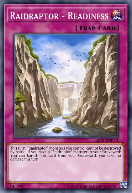 Raidraptor - Readiness - SP15-EN050 - Shatterfoil Rare - 1st Edition