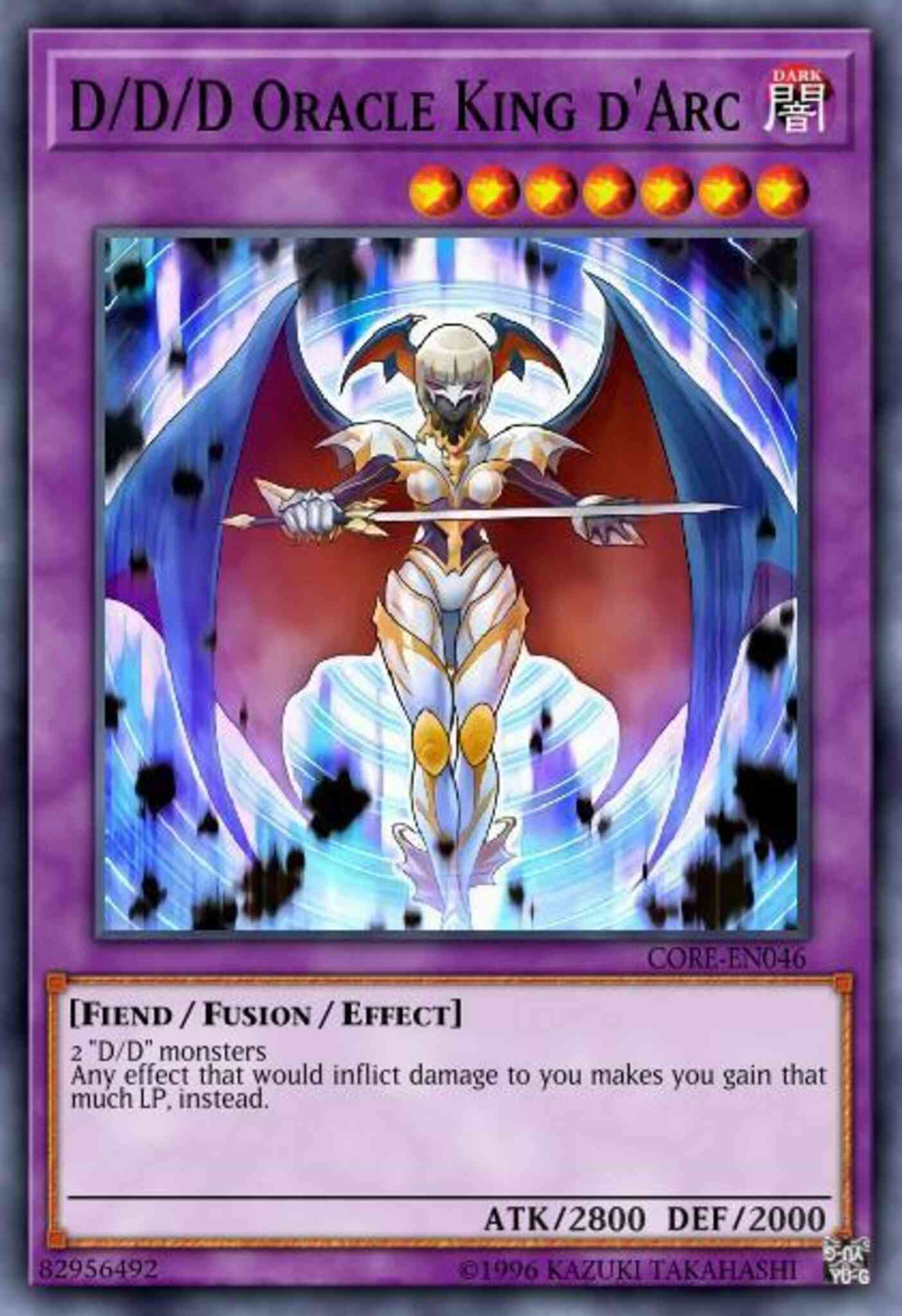 D/D/D Oracle King d'Arc - CORE-EN046 - Rare - Unlimited
