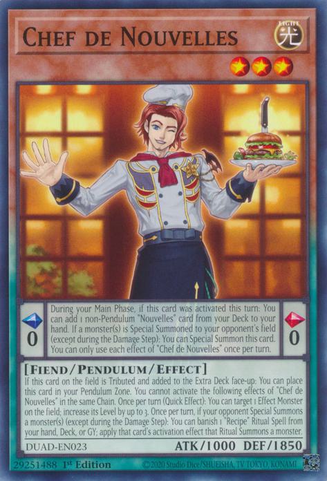 Chef de Nouvelles - DUAD-EN023 - Common - 1st Edition