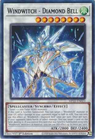 Windwitch - Diamond Bell - MP22-EN023 - Rare - 1st Edition