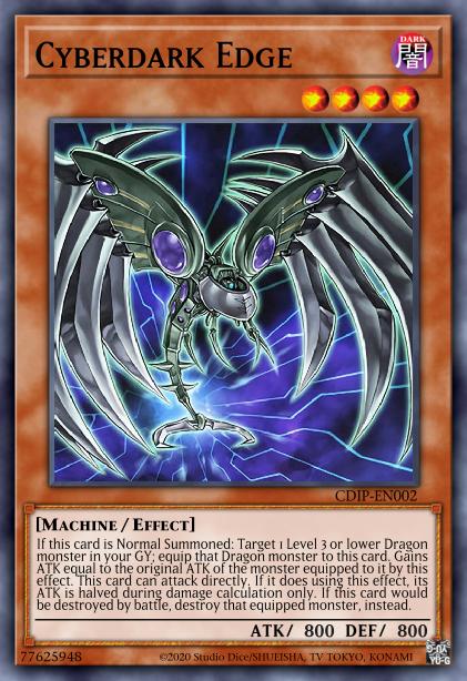 Cyberdark Edge - CDIP-EN002 - Ultimate Rare - 1st Edition
