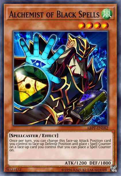 Alchemist of Black Spells - ABPF-EN082 - Ultimate Rare - 1st Edition