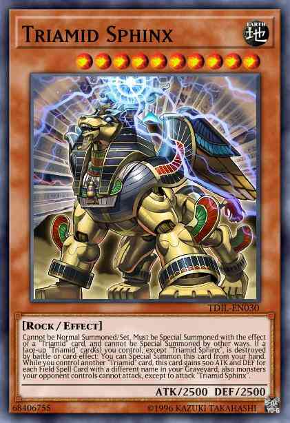 Triamid Sphinx - TDIL-EN030 - Super Rare - 1st Edition