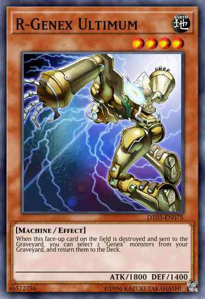 R-Genex Ultimum - HA03-EN047 - Super Rare - Unlimited