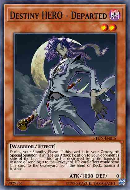 Destiny HERO - Departed - PTDN-EN015 - Common - Unlimited