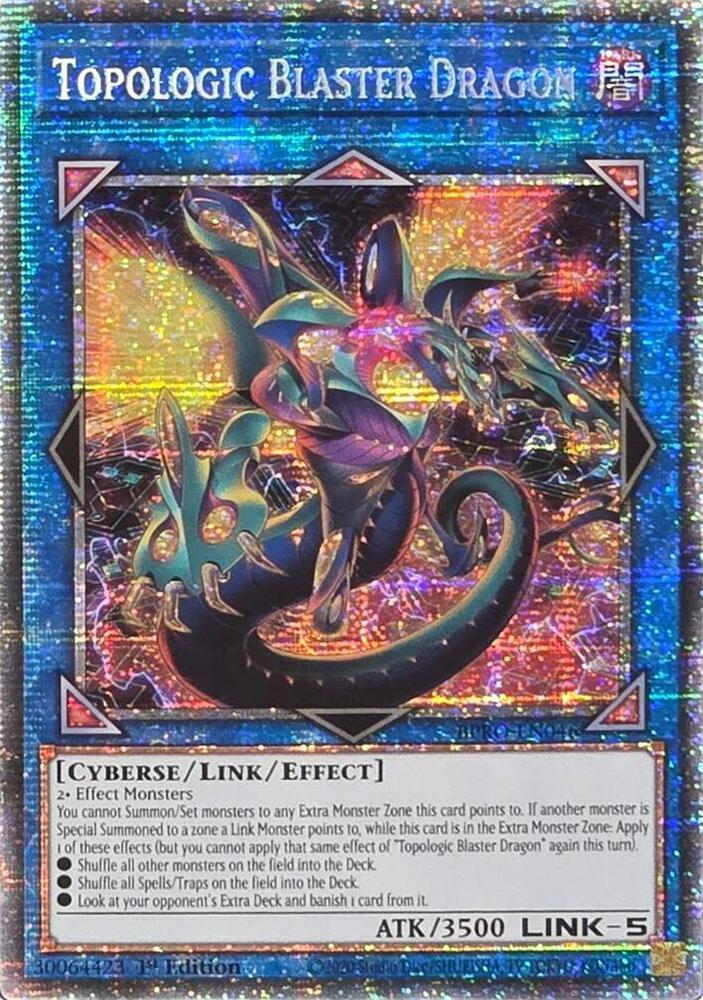 Topologic Blaster Dragon - BPRO-EN046 - Starlight Rare - 1st Edition