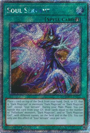 Soul Servant - RA03-EN271 - Platinum Secret Rare - 1st Edition