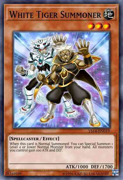 White Tiger Summoner - YS14-EN019 - Common - 1st Edition