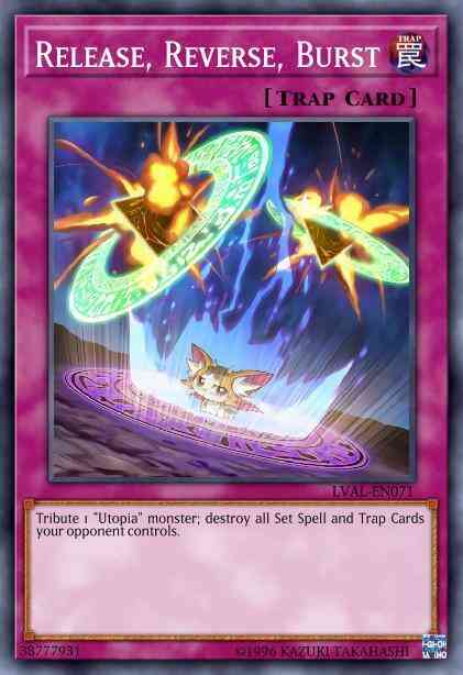 Release, Reverse, Burst - LVAL-EN071 - Common - 1st Edition