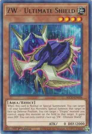 ZW - Ultimate Shield - KICO-EN036 - Rare - 1st Edition