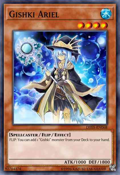 Gishki Ariel - HA05-EN035 - Super Rare - 1st Edition